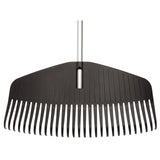Fiskars Heavy-Duty Resin Tines Aluminum Leaf Rake, 24-in image 4
