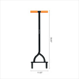 Fiskars Heavy-Duty Two-Prong Extended Reach Steel Coring Aerator with T-Handle, 38-in image 5