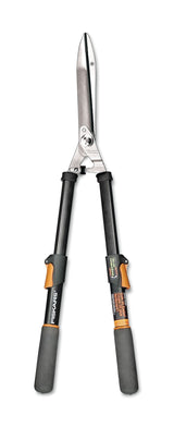 Fiskars Telescoping Power-Lever Hedge Shears, 25-33-in