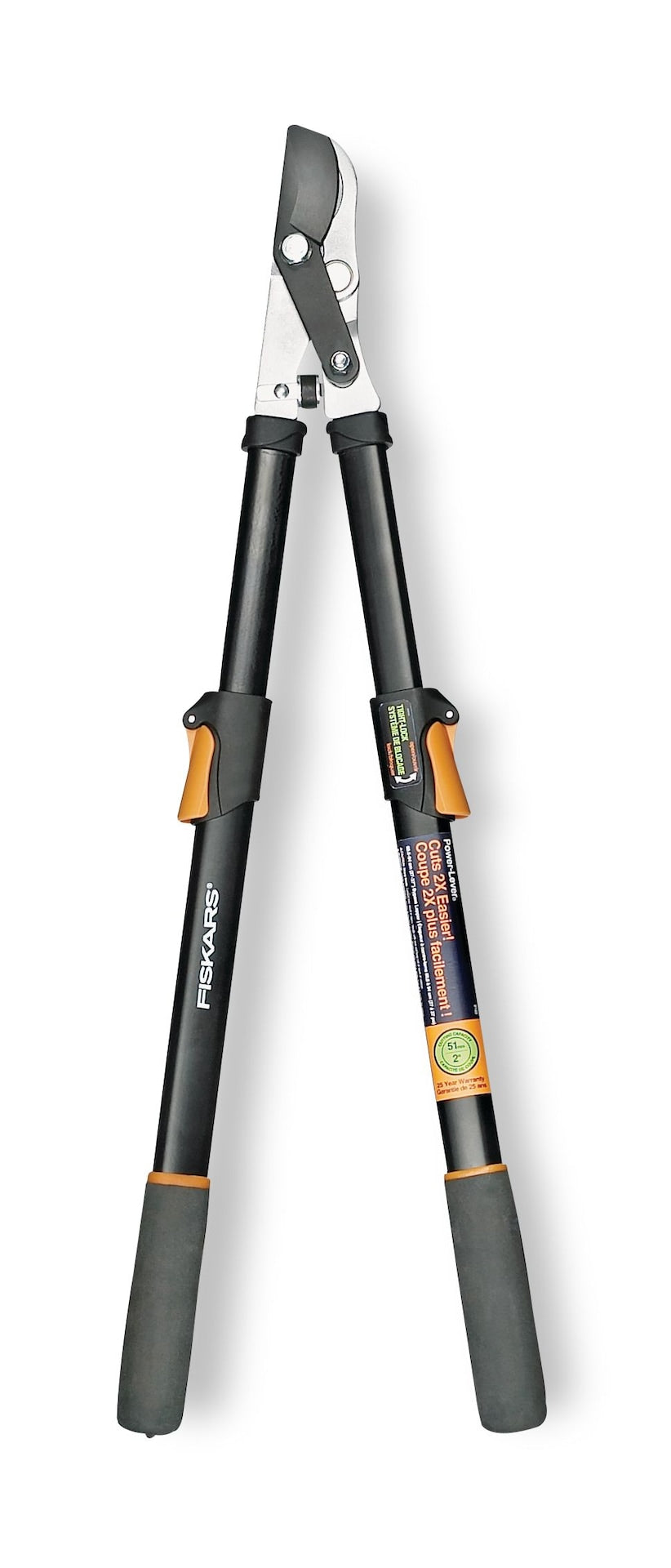 Fiskars Telescoping Power-Lever Lopper, 25-37-in