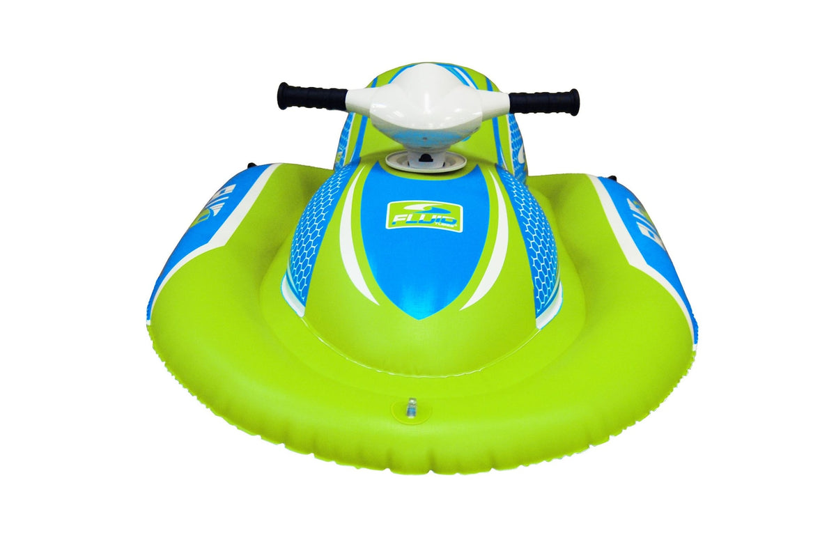 Fluid Wavemaker Motorized River/Lake Inflatable, Teal/Green/White