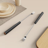 Fondussimo Fondue Forks, 12 Piece, Black image 2