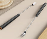 Fondussimo Fondue Forks, 12 Piece, Black image 3