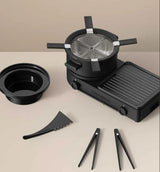 Fondussimo Fondue & Grill Set, Black image 3