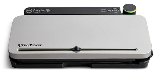 FoodSaver Vacuum Sealer & Food Preservation System, with Zipper Bags & Seal Rolls, Satin