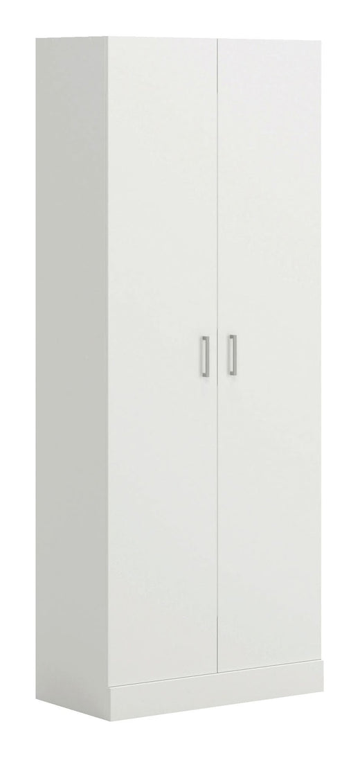 For Living 2-Door Storage/Pantry Cabinet With Adjustable Shelves, White