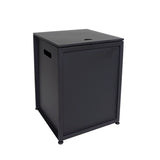 For Living 20lb Propane Tank Hideaway/Holder For Fire Pit