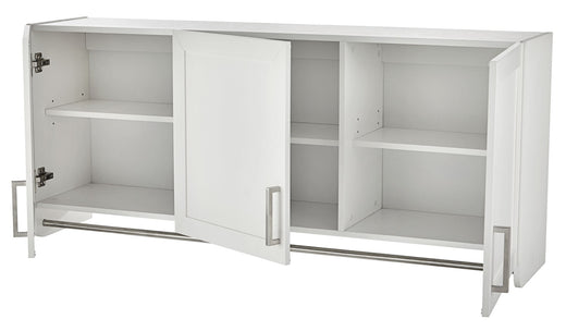 For Living 3-Door Wall Laundry Cabinet, White