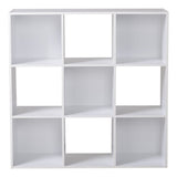For Living 9-Cube Storage Organizer, Bookcase/Bookshelf, White image 2