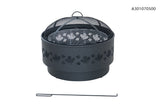 For Living Brome Round Outdoor Wood Firepit, 24-in image 2