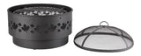 For Living Brome Round Outdoor Wood Firepit, 24-in image 5