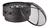 For Living Brome Round Outdoor Wood Firepit, 24-in image 6