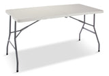 For Living Folding Compact Table, Indoor/Outdoor, 5-ft