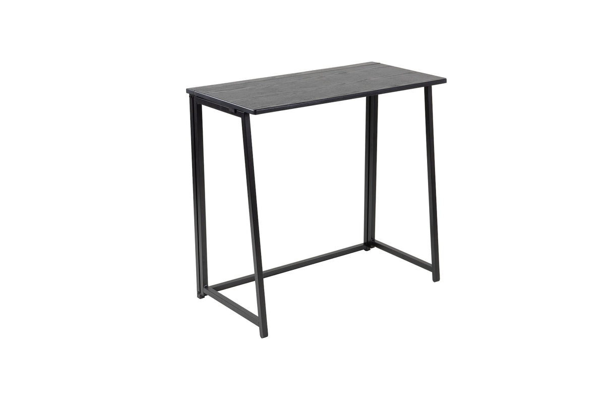 For Living Folding Computer Desk, Lightweight, Black