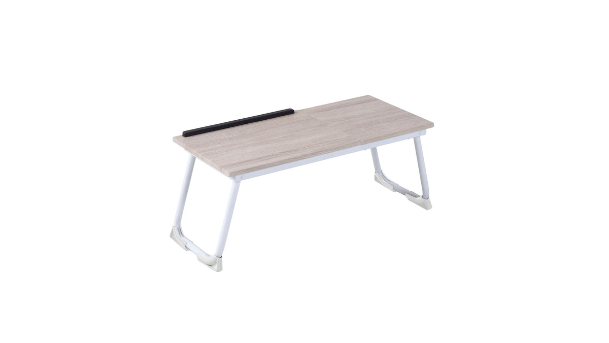 For Living Folding Lap Desk for Work, Lightweight, White