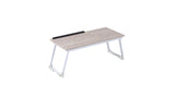 For Living Folding Lap Desk for Work, Lightweight, White