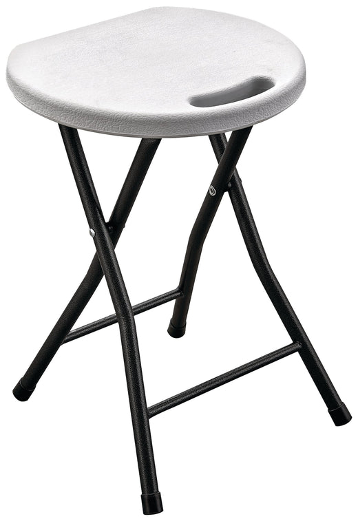 For Living Folding Portable Stool, Lightweight, Steel Frame
