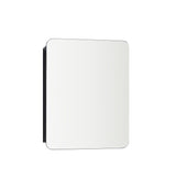 For Living Framed Medicine Cabinet, Black, 20-in x 26-in