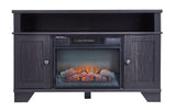 For Living Hamilton Electric Fireplace TV Stand, 44.5-in, 1500W, Brown Cappucino