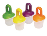 For Living Ice Pop Molds, 4-pcs, BPA Free