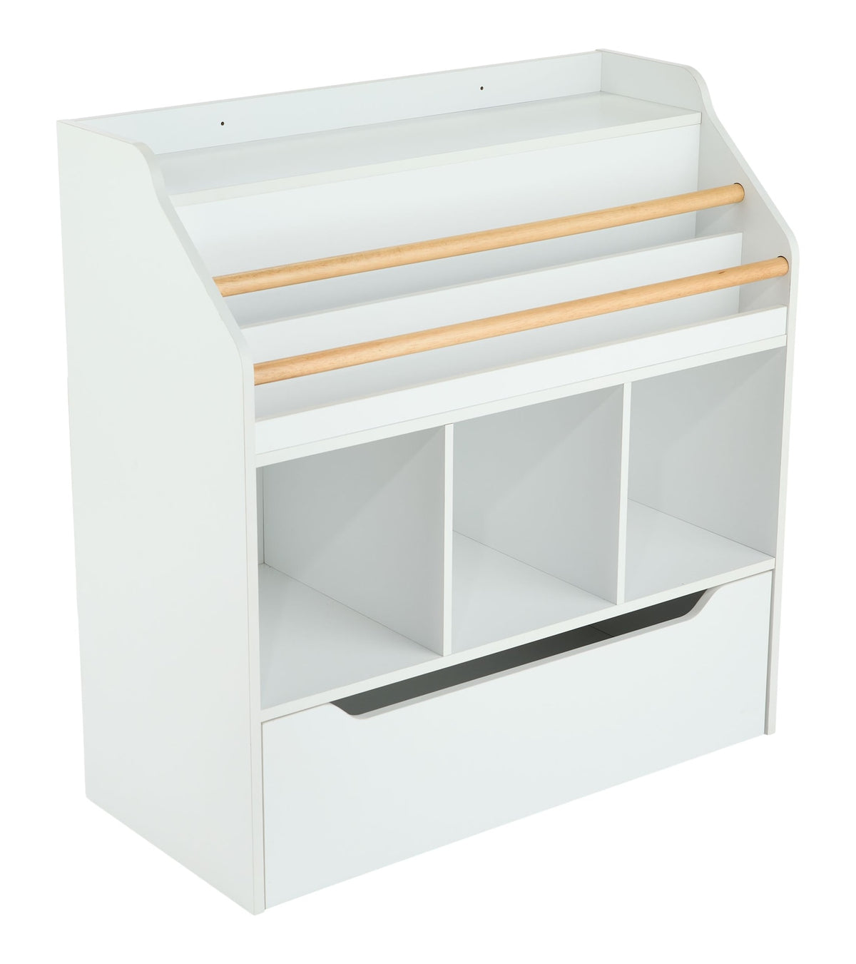 For Living Multi-Purpose Storage Organizer with Drawer, White