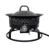 For Living Portable Propane Gas Outdoor Fire Bowl/Fire Pit, 54,000 BTU