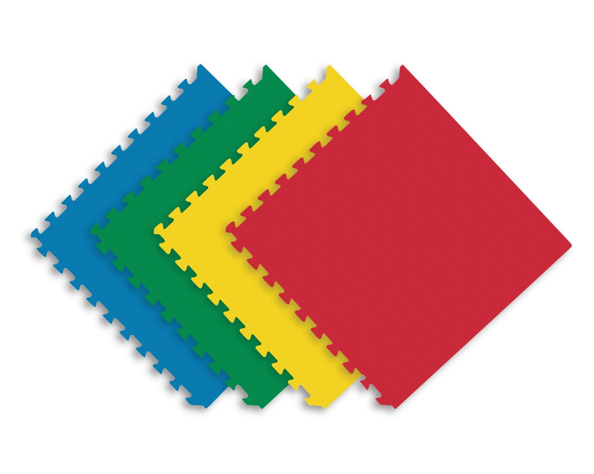 For Living Reversible Foam Tiles for Kids, 4-pk, 24-in x 24-in