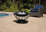 For Living Savona Round Wood-Burning Outdoor Fire Bowl/Fire Pit, 29.5 x 20-in image 7
