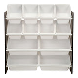 For Living Stain & Rust Resistant Sturdy 12-Bin Organizer, Grey image 2