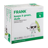 FRANK Extra-Small Organic Compostable Food Waste Bags, 100-pk, Clear, 10-L image 3