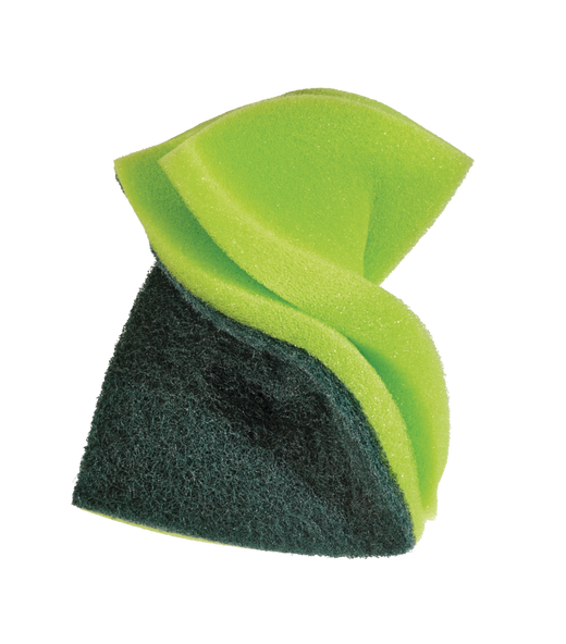 FRANK Heavy-Duty Dual Side Scrub Sponge & Pad, 6-pk