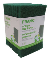 FRANK Heavy-Duty Scouring Pads / Scrub Sponges, 12-pk