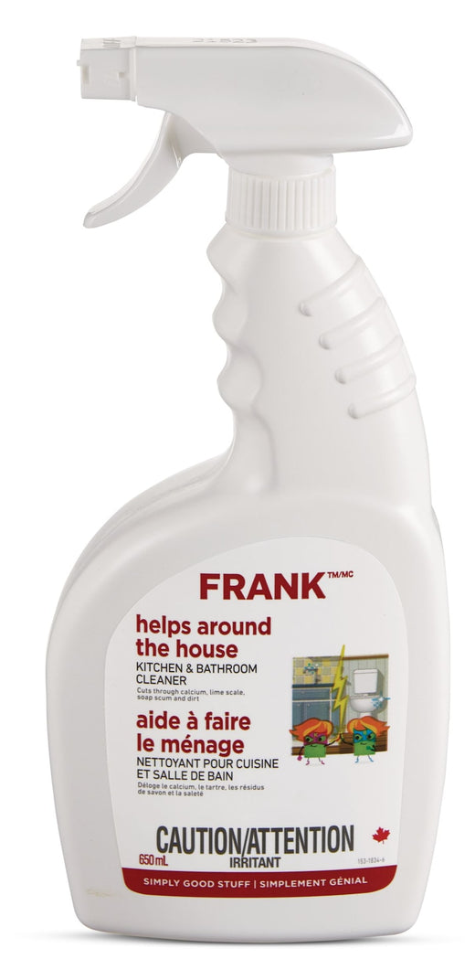FRANK Multi-Surface Kitchen & Bathroom Cleaner, 650-mL