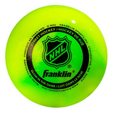 Franklin NHL Glow in the Dark Hockey Ball, Minimal Bounce, PVC, Green