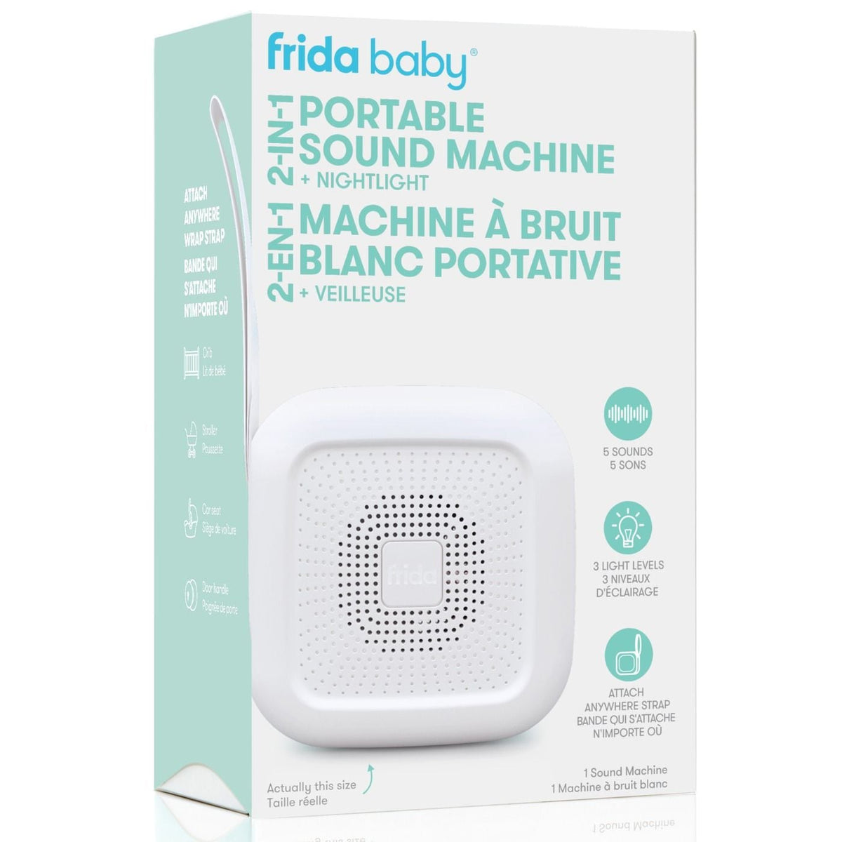 FridaBaby 2-in-1 Portable Sound Machine + Nightlight