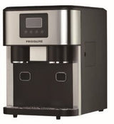 Frigidaire 3-in-1 Compact Countertop Water Dispenser & Ice Maker with LED Display, 33-lb Ice/Day, Stainless Steel image 4