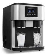 Frigidaire 3-in-1 Compact Countertop Water Dispenser & Ice Maker with LED Display, 33-lb Ice/Day, Stainless Steel image 6