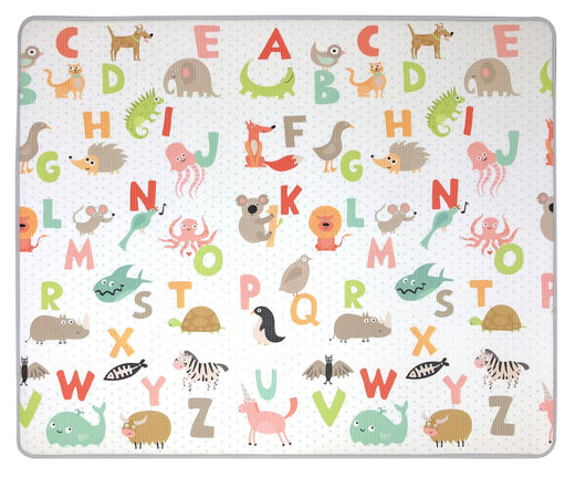 Funplay Foldable Double-Sided Play Mat for Kids, 59 x 71-in