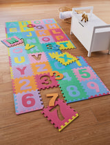 Funplay Pop-Out Alphabet Play Floor Mat, 78-pc, 7 x 4-ft, Ages 2+ image 2