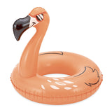 Funsicle Flaming Flamingo Inflatable Pool Swim Ring/Tube, 33-in