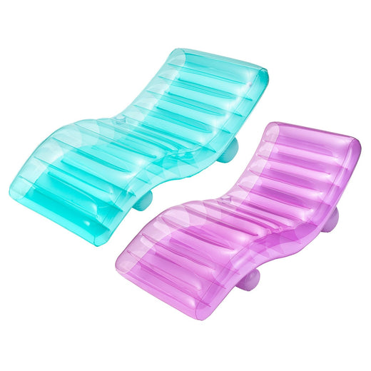 Funsicle FunChaiser Pool Lounger, 2-in-1 Valve, Ages 14+