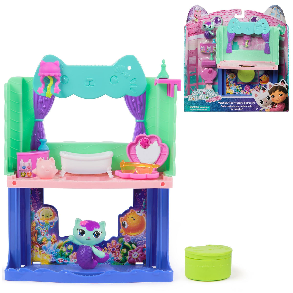 Gabby's Dollhouse Licensed Ultra Rooms for Ages 3+