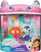 Gabby's Dollhouse: The Movie, MerCat & Kitty Jellyfish, Toy Figures with 2 Accessories, Ages 3+ image 3