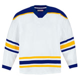 Gamewear 8500 Pro Team Hockey Jersey, Junior, Buffalo Sabres Away Colours, Various Sizes