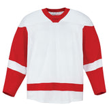 Gamewear 8500 Pro Team Hockey Jersey, Junior, Detroit Red Wings Away Colours, Various Sizes