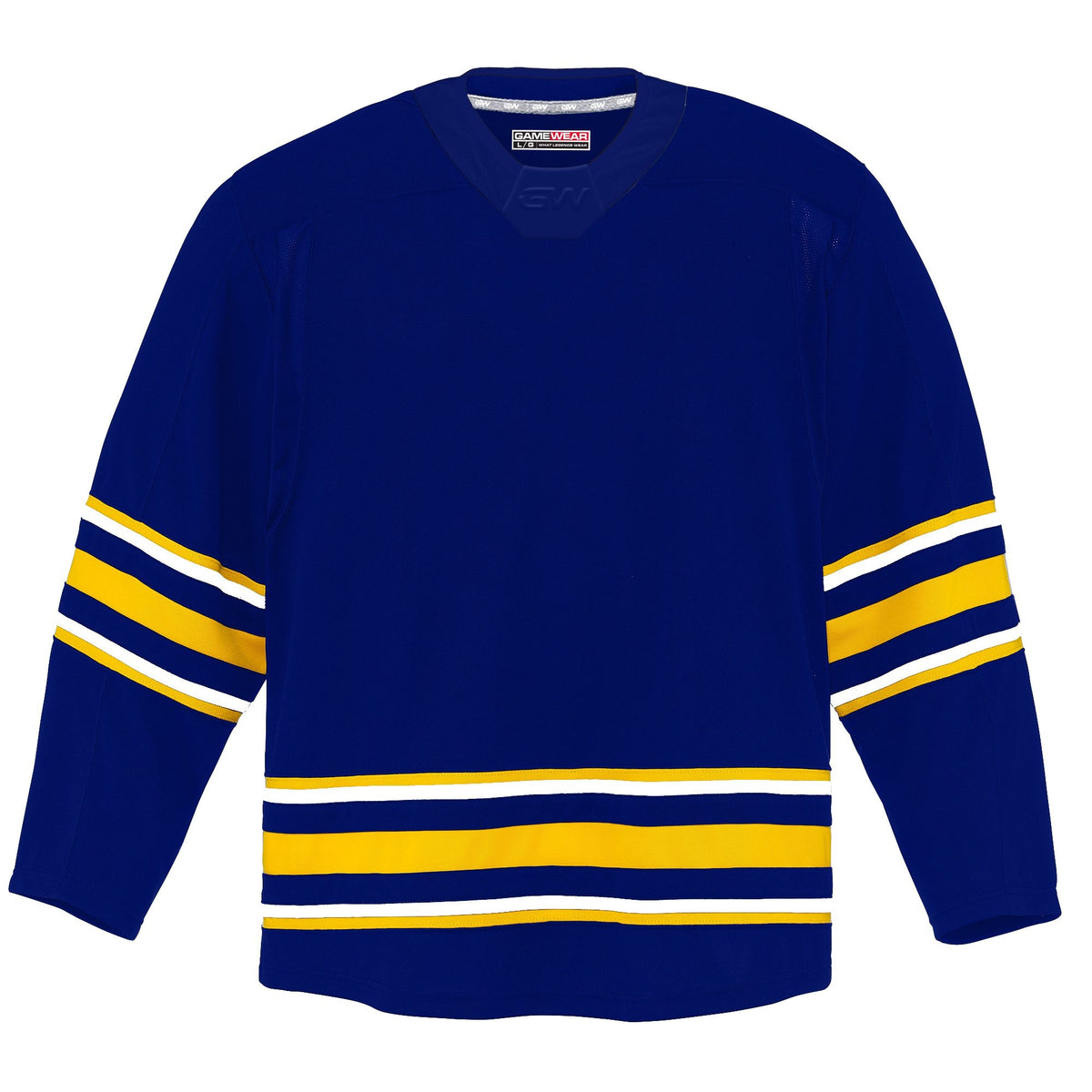 Gamewear 8500 Pro Team Hockey Jersey, Senior, Buffalo Sabres Home Colours, Various Sizes
