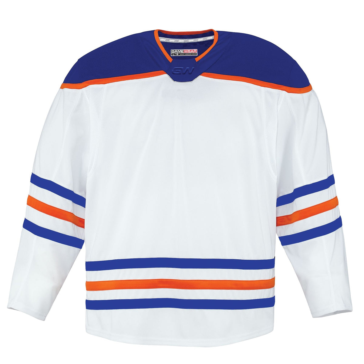 Gamewear 8500 Pro Team Hockey Jersey, Senior, Edmonton Oilers Away Colours, Various Sizes