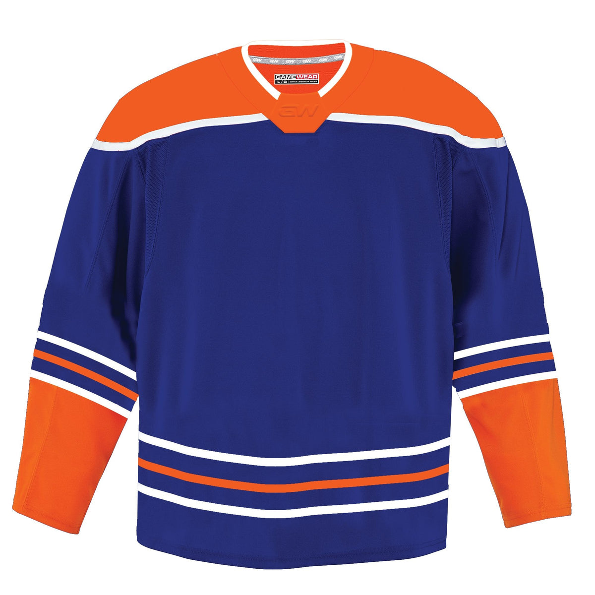 Gamewear 8500 Pro Team Hockey Jersey, Senior, Edmonton Oilers Home Colours, Various Sizes