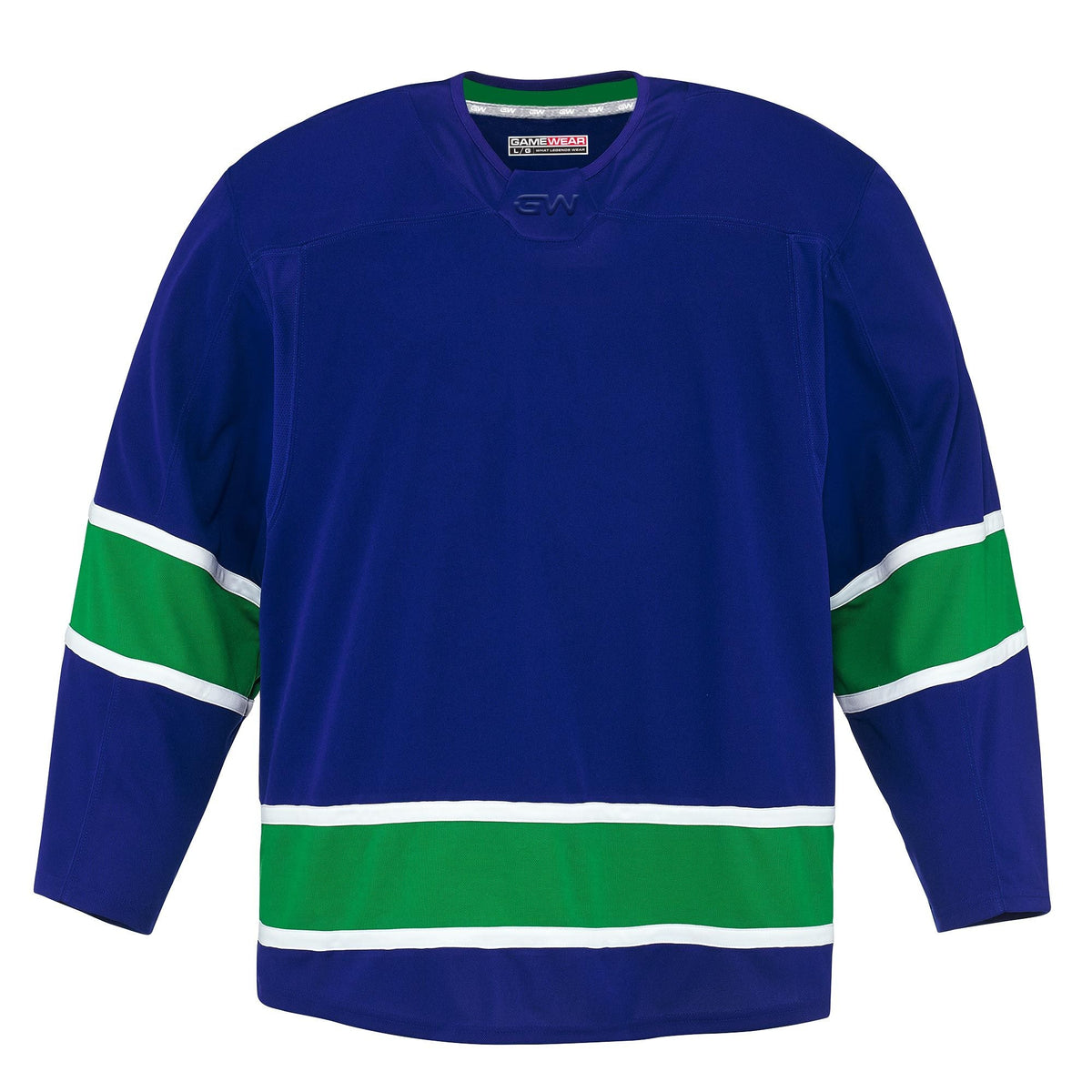 Gamewear 8500 Pro Team Hockey Jersey, Senior, Vancouver Canucks Home Colours, Various Sizes