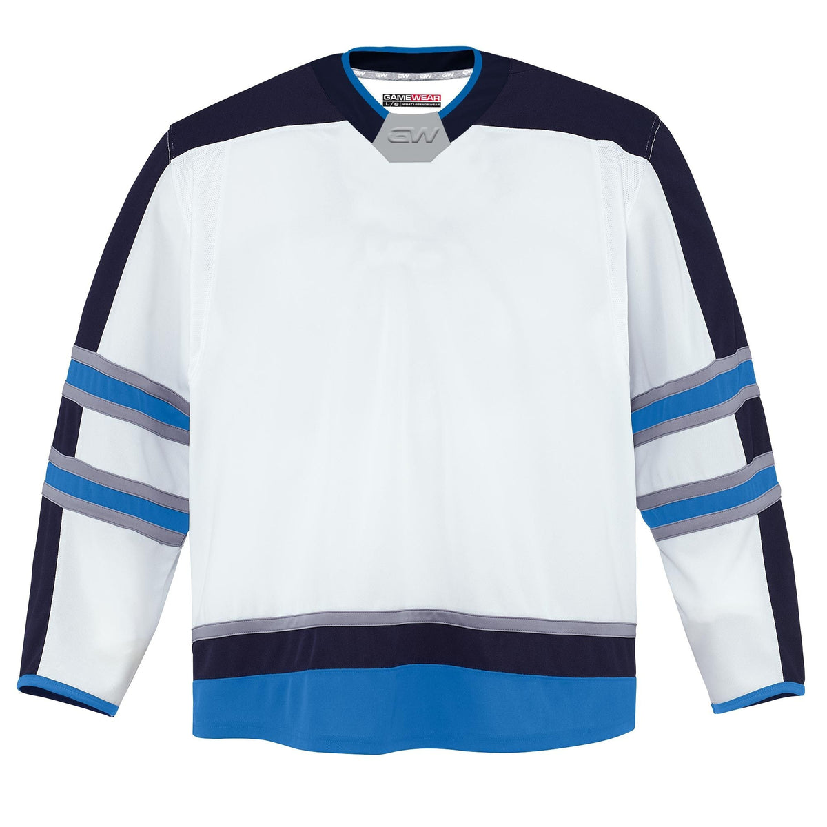 Gamewear 8500 Pro Team Hockey Jersey, Senior, Winnipeg Jets Away Colours, Various Sizes